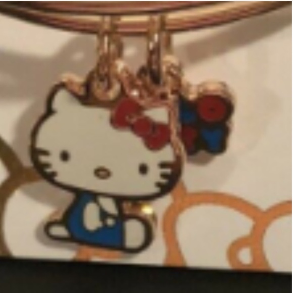 Alex and Ani Rose Gold Hello Kitty Bangle - Picture 2 of 4
